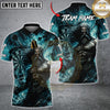 Maxcorners Viking Darts Blue Thunder Multiple Options Personalized Name, Team Name 3D Shirt