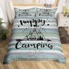 Maxcorners Happy Camping 3D Bedding Set