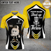 Maxcorners Disc Golf Funny Disc Shut Up And Throw Personalized Name, Team Name 3D Shirt (6 Colors)
