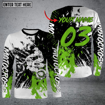 Maxcorners Personalized Name Rider's Edge Motorcycle Sweatshirt