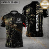 Maxcorners Golf Camo Punisher Skull Personalized Name, Team Name 3D Shirt (4 Colors)