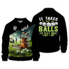 Maxcorners It Takes A Lot Of Balls To Play Golf Like I Do, Custom Golf Shirt, Funny Golf Polos, Unique Gift For Golfer