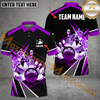 Maxcorners Ball And Pins Layer Bowling Jersey Multicolor Option Customized Name, Team Name 3D Polo Shirt