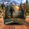 Maxcorners Hiking Prepared Persistent Free Backpacker Personalized Name 3D Cap