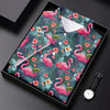 Maxcorners Pink Flamingo Tropical Floral Golf Polo Shirt, Golf Shirts For Women, Women's Golf Apparel LM1507