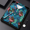 Maxcorners Bigfoot Flamingo Float Tropical Golf Polo Shirt, Golf Shirts For Women, Ladies Golf Tops LM1507