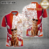 Maxcorners Cat Bowling Shirt Cute Sunglasses Kitten Multiple Options Personalized Name, Team Name 3D Shirt