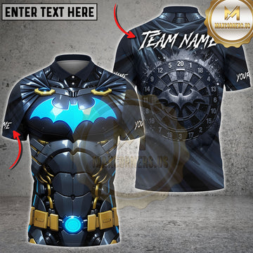 Maxcorners Dark Knight Dartboard Multi Options Personalized Name, Team Name 3D Shirts