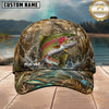 Maxcorners Fishing Camo Splash Lure Personalized 3D Cap