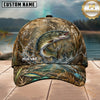 Maxcorners Fishing Camo Splash Lure Personalized 3D Cap