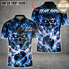 Maxcorners Bowling Ball & Dynamic Pin Motion Graphic Multicolor Customized Name, Team Name 3D Shirts