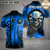 Maxcorners Darts Biohazard Skull Inferno Multicolor Customized Name, Team Name 3D Shirts
