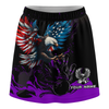 Maxcorners Customized Bowling Trouser Skirts With Shorts Underneath, Bowling Ball & Pins Almighty American Eagle Skorts With Pockets