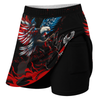Maxcorners Customized Bowling Trouser Skirts With Shorts Underneath, Bowling Ball & Pins Almighty American Eagle Skorts With Pockets