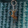 Maxcorners Personalized Funny Deer Buck Fukin' Finger Hunting Acrylic Christmas Ornament And Keychain Custom Gift For Hunters 2D Flat