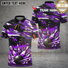 Maxcorners Bowling And Pins  Multicolor Customized Name, Team Name 3D Shirts