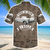 Maxcorners Personalized  "This Is How I Roll" Route 66 Classic Car Hawaiian Shirt - Custom Photo Car Aloha Shirts