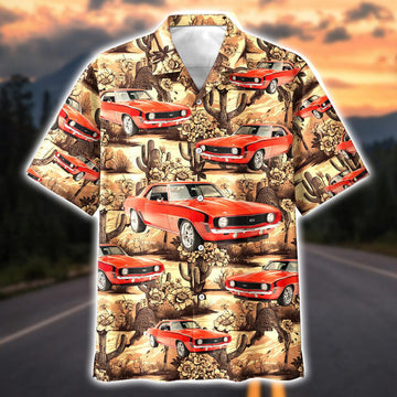 Maxcorners Personalized "Don't Follow Me I Do Stupid Things" Hawaiian Shirt, Custom Photo Car Aloha Shirts
