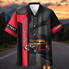 Maxcorners Personalized Classic Hawaiian Shirt, "This Is How I Roll" Custom Photo and Text Car Aloha Shirts Ver.2