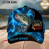 Maxcorners Reel Cool Daddy Lightning Customized Name Fishing Cap