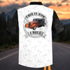Maxcorners Personalized "This Is How I Roll" Hot Rod Hawaiian Shirt - Custom Photo Car Aloha Shirts