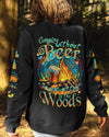 Maxcorners Camping Without Beer Is Just Sitting In The Woods All Over Print LM2101