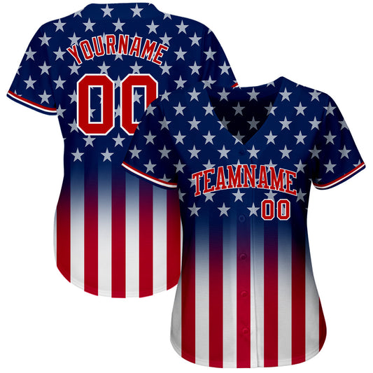 Maxcorners Custom Olive Vintage USA Flag-Cream Premium Salute To Service Baseball Jersey LM0210