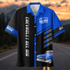 Maxcorners Personalized Car 1957 Chevrolet Bel Air Retro Hawaiian Shirt - Custom Photo Car Aloha Shirts