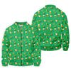 Maxcorners St Patrick's Day Pot Of Gold Leprechaun Hats Irish Flag Golf Tops For Men, Golf Gift For Men, Golf Shirts For Men