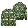 Maxcorners Everyone Is Irish Today Shamrock St Patrick's Day Dark Green Golf Shirt, Polo Shirts For Men, Golf Shirts For Men