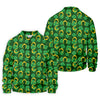 Maxcorners Four Leaf Clovers Golden Horseshoes St Patrick's Day Golf Shirt, Polo Shirts For Men, Golf Shirts For Men