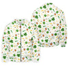 Maxcorners St Patrick's Day Beer Golden Horseshoes Shamrock Golf Shirt, Polo Shirts For Men, Golf Shirts For Men