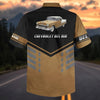 Maxcorners Personalized Car 1957 Chevrolet Bel Air Retro Hawaiian Shirt - Custom Photo Car Aloha Shirts
