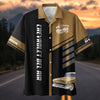 Maxcorners Personalized Car 1957 Chevrolet Bel Air Retro Hawaiian Shirt - Custom Photo Car Aloha Shirts