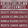 Maxcorners Custom Burgundy White-Black Mesh Authentic Football Jersey LM2605