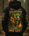 Maxcorners Not All Who Wander Are Lost Bigfoot Compass All Over Print LM1601