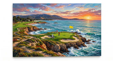 Maxcorners Golf Canvas Wall Art