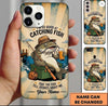 Maxcorners Fishing Phone Case Beer And Fishing Theme Custom Name Phone Case