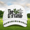 Maxcorners The Golf Father 3D Golf Personalized Name Cap