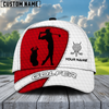 Maxcorners Cooler Golfer Premium Personalized Name All Over Printed Cap