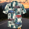 Maxcorners Personalized Car Chevy 3100 Truck Tropical Patchwork Car Hawaiian Shirt, Custom Photo Car Aloha Shirts (Up to 5 photos)