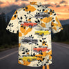 Maxcorners Personalized 1950s Chevy Bel Air Autumn Leaf Car Hawaiian Shirt, Custom Photo Car Aloha Shirts (Up to 5 photos)