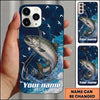 Maxcorners Fishing Phone Case Dynamic Water Motion Custom Name Phone Case