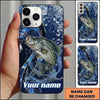 Maxcorners Fishing Phone Case Floral Coastal Adventure Custom Name Phone Case