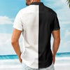 Maxcorners Personalized Muscle Car Hawaiian Shirt, "City And Beach Retro" Custom Photo Car Aloha Shirts