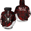 Maxcorners Personalized Deer Hunting Shirts Custom Camouflage Style Trendy Hunters Clothing For Men And Women | Red LM2608