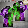 Maxcorners Bowling Fire & Ice Samurai Bowling Strike Multicolor Customized Name, Team Name 3D Shirts