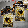 Maxcorners Bowling Purple Strike Explosion Bowling Ball Multicolor Customized Name, Team Name 3D Shirts