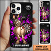 Maxcorners Darts Donkey & Dartboard Graffiti Graphic Multicolor Customized Name 3D Phone Case