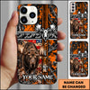 Maxcorners Hunting American Flag Sunset Forest 3D Phone Case